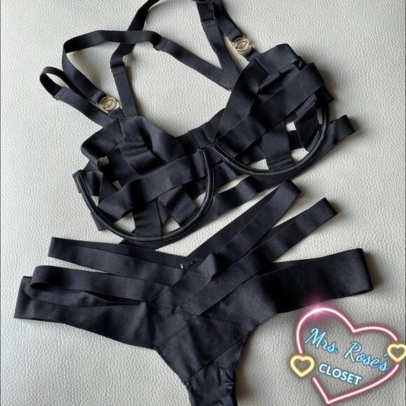 Victoria's Secret 6 pc Very Sexy Luxe Bra & Panty *UNWORN TAGS REMOVED* 36C, SM - Picture 3 of 7